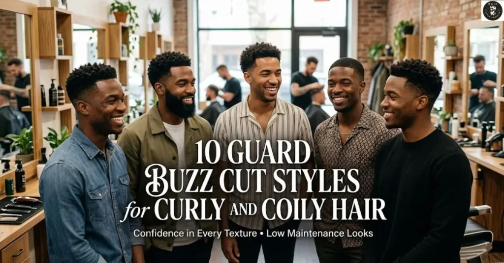 10 Guard Buzz Cut Styles for Curly and Coily Hair