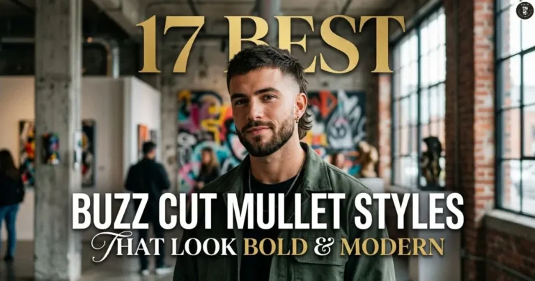 17 Best Buzz Cut Mullet Styles That Look Bold & Modern