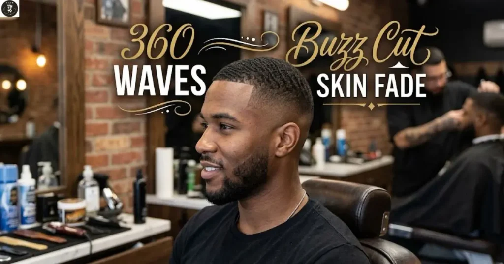  360 Waves Buzz Cut Skin Fade