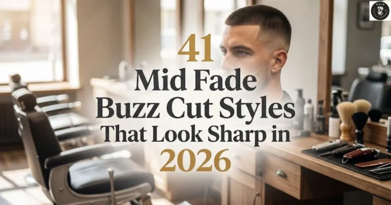 41 Mid Fade Buzz Cut Styles That Look Sharp in 2026