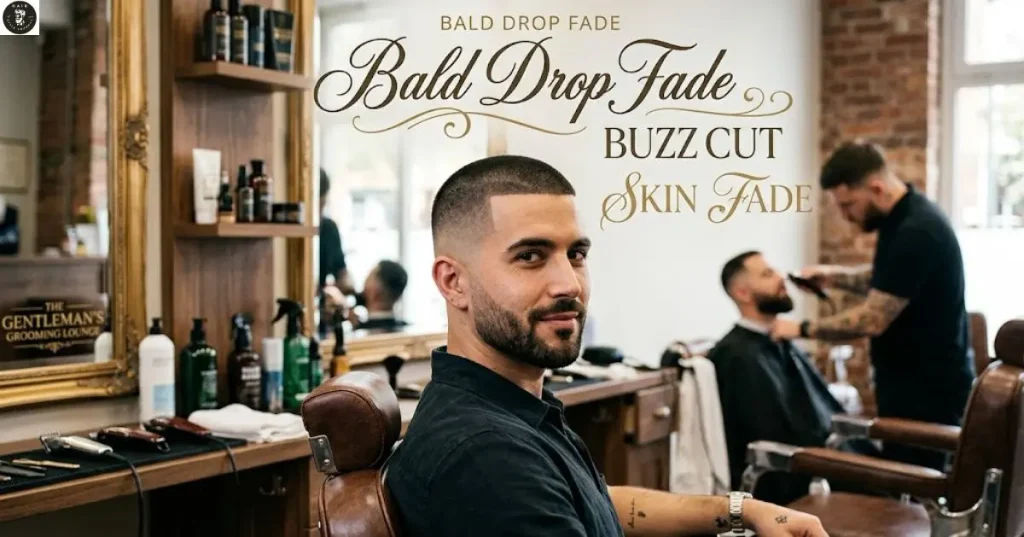 Bald Drop Fade Buzz Cut Skin Fade