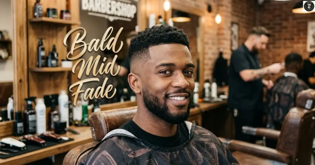 Bald Mid Fade