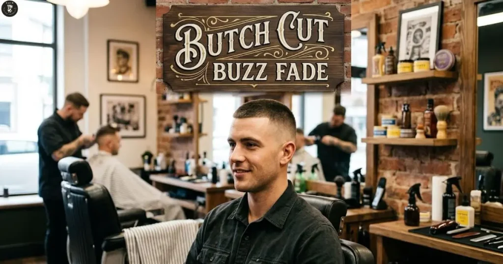 Butch Cut Buzz Fade