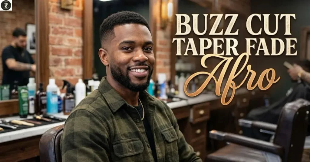 buzz-cut-taper-fade-afro Buzz Cut Taper Fade Afro