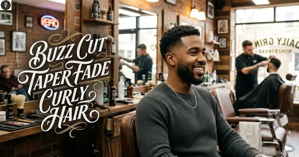 buzz-cut-taper-fade-curly-hair Buzz Cut Taper Fade Curly Hair