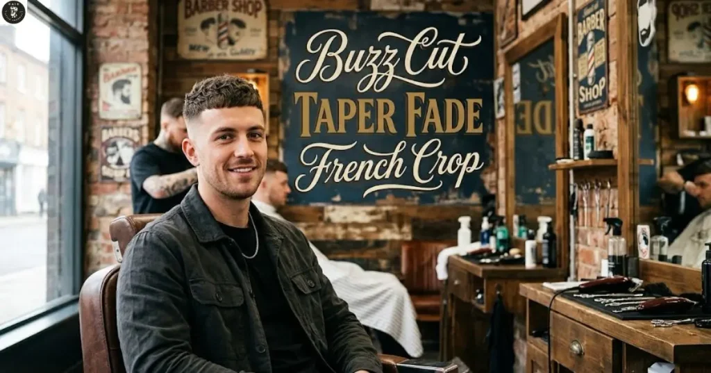 buzz-cut-taper-fade-french-crop Buzz Cut Taper Fade French Crop