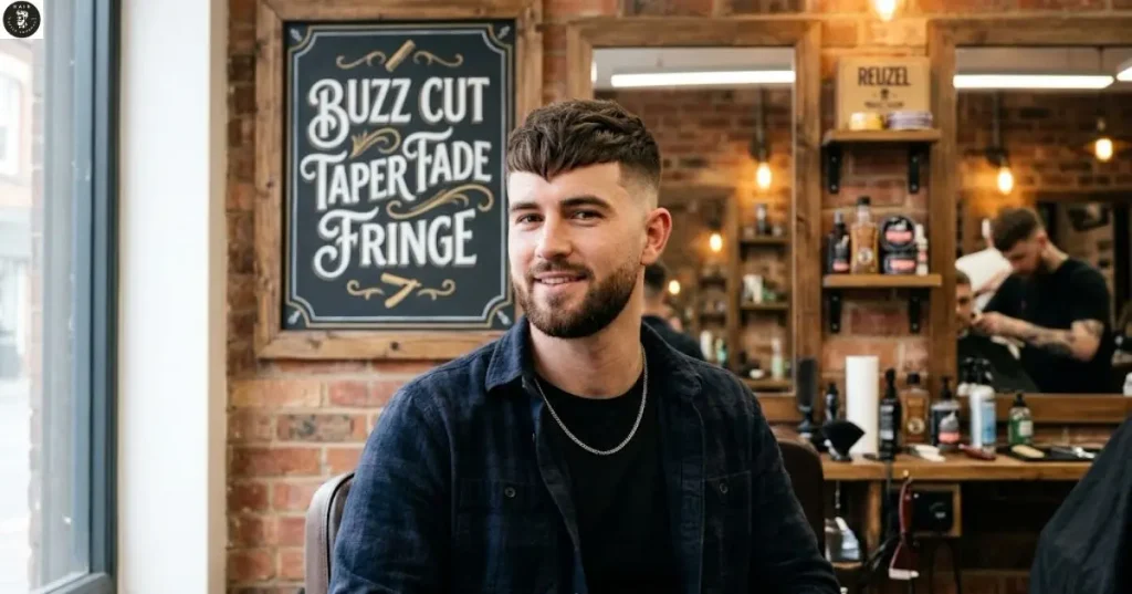 buzz-cut-taper-fade-fringe Buzz Cut Taper Fade Fringe