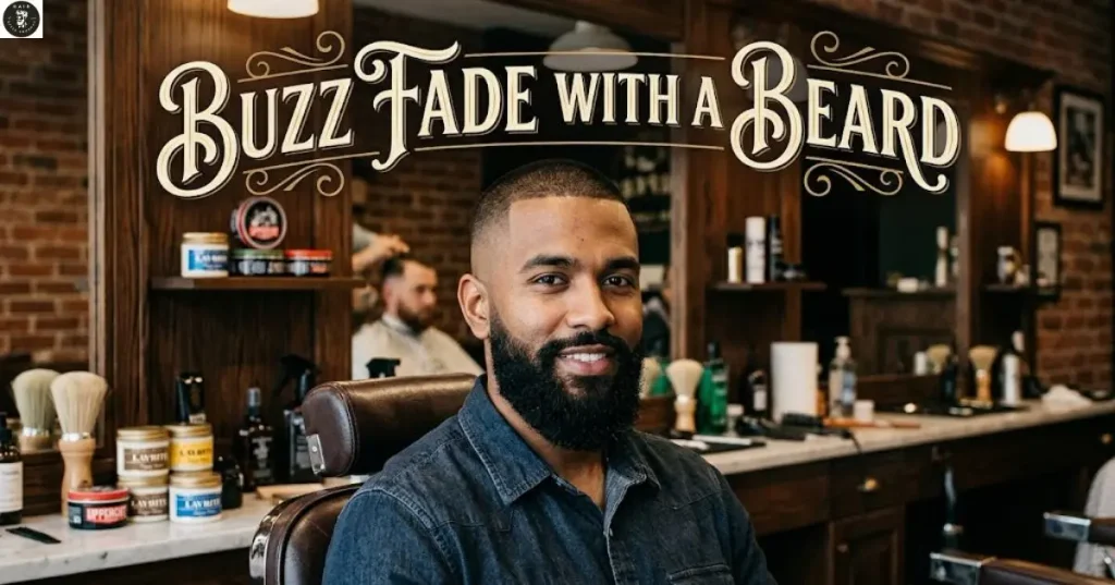 Buzz Fade with a Beard