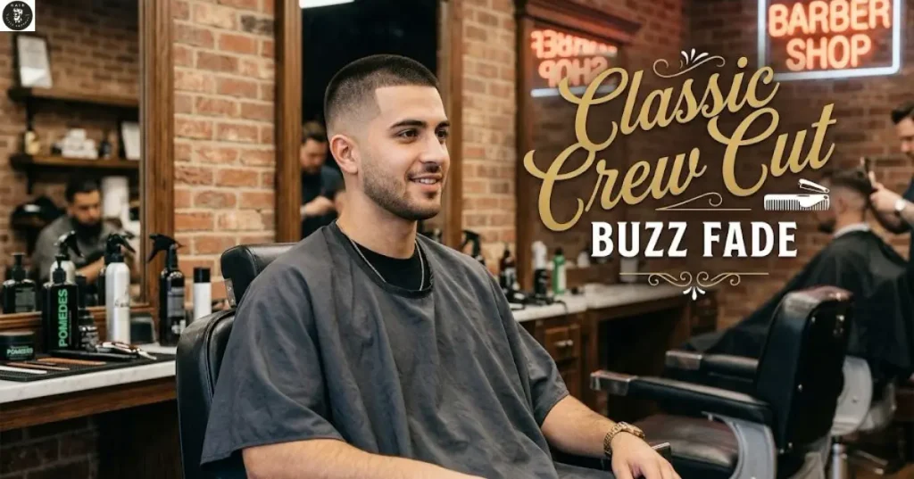 Classic Crew Cut Buzz Fade