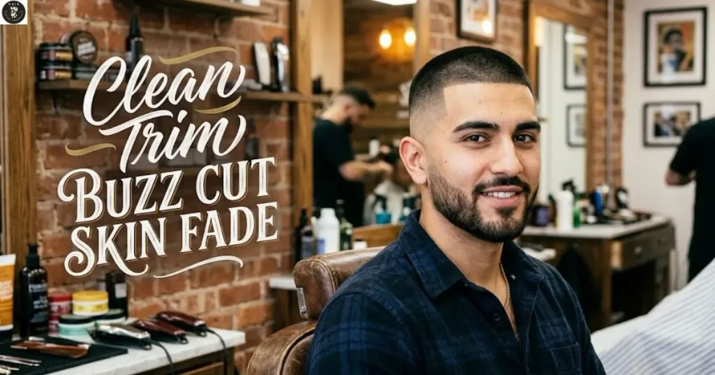 Clean Trim Buzz Cut Skin Fade