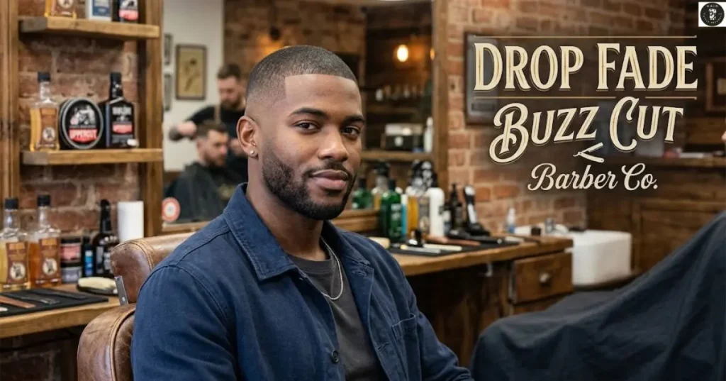 Drop Fade Buzz Cut