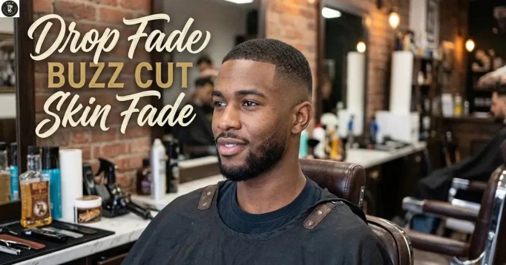 Drop Fade Buzz Cut Skin Fade