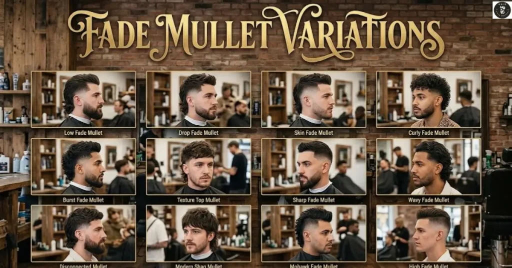 Fade Mullet Variations
