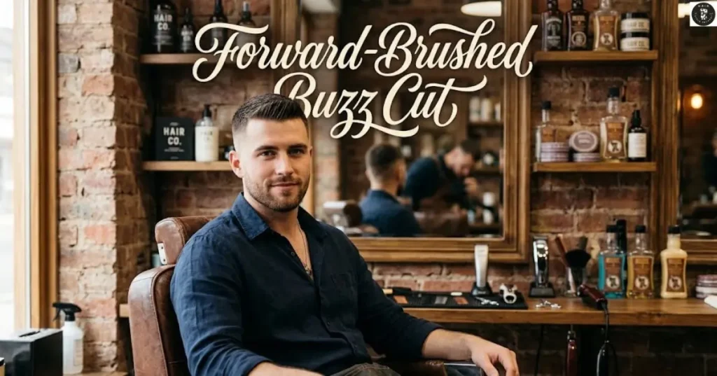 Forward-Brushed Buzz Cut