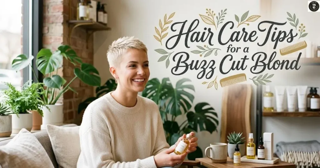 hair-care-tips-for-a-buzz-cut-blond Hair Care Tips for a Buzz Cut Blond