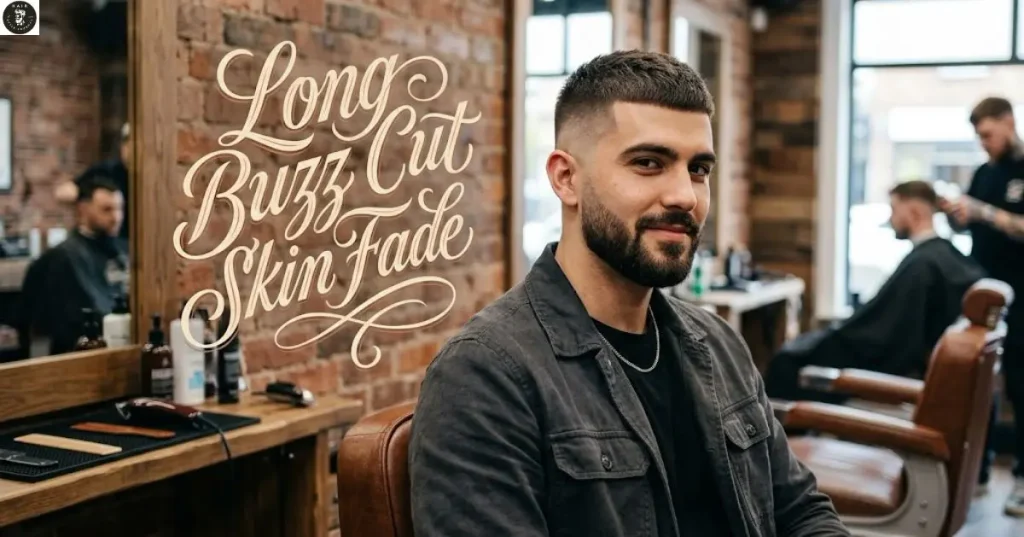  Long Buzz Cut Skin Fade