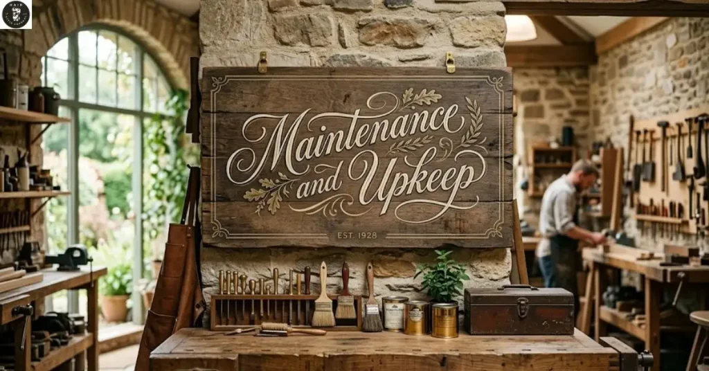 maintenance-and-upkeep Maintenance and Upkeep