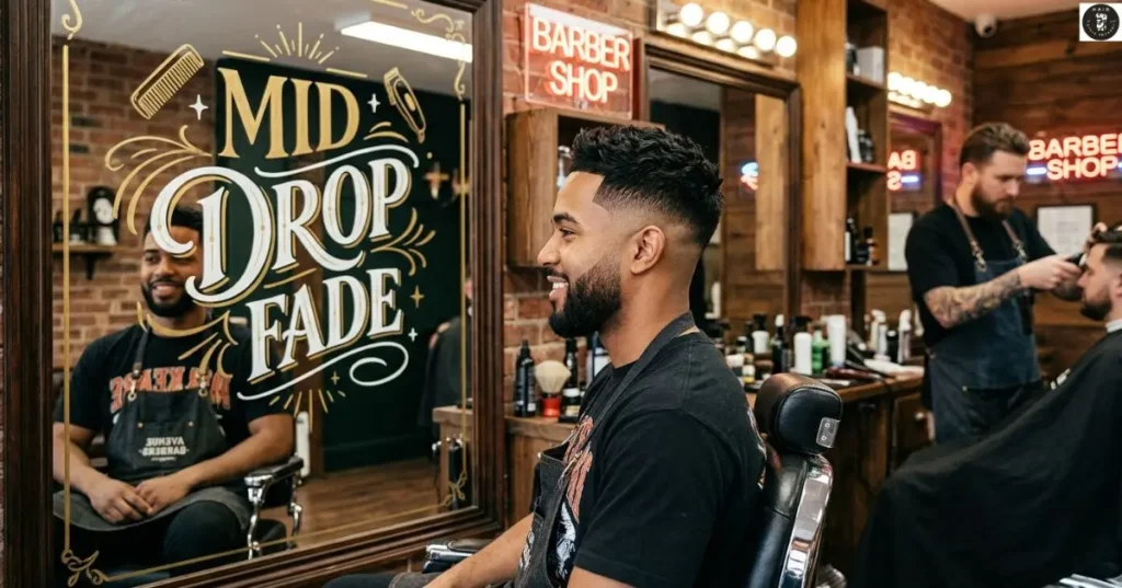 Mid Drop Fade