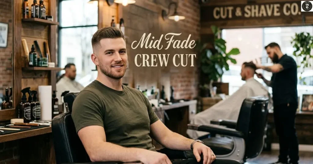 Mid Fade Crew Cut
