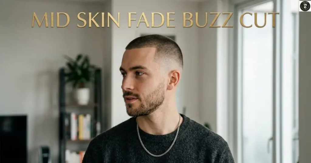 Mid Skin Fade Buzz Cut