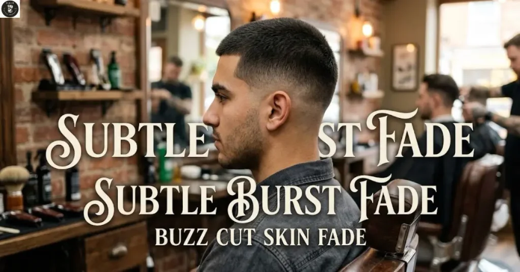 Subtle Burst Fade Buzz Cut Skin Fade