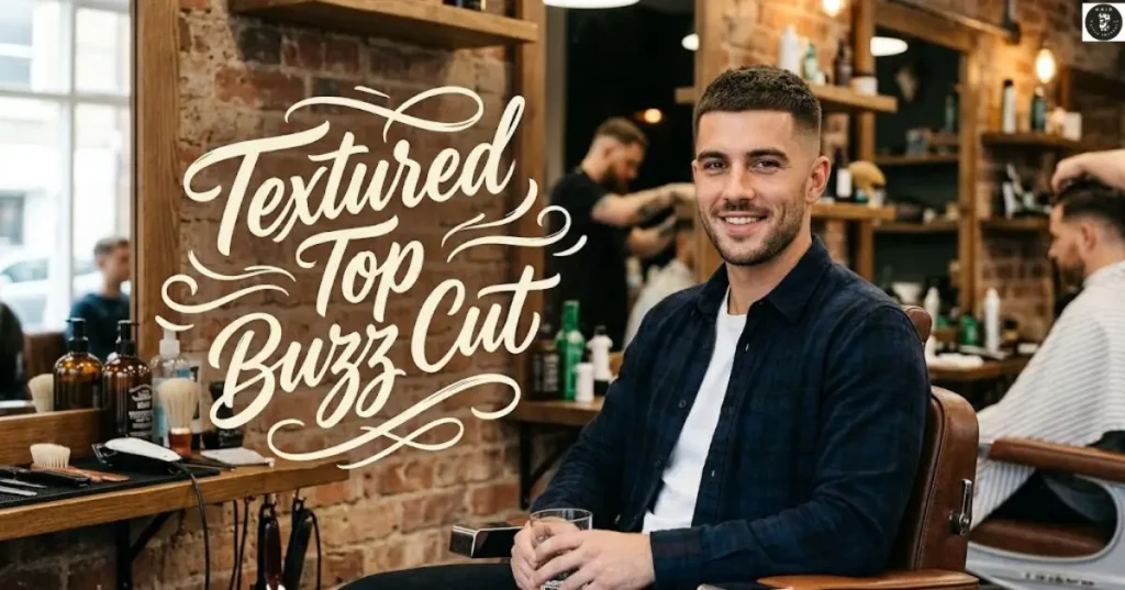 Textured Top Buzz Cut