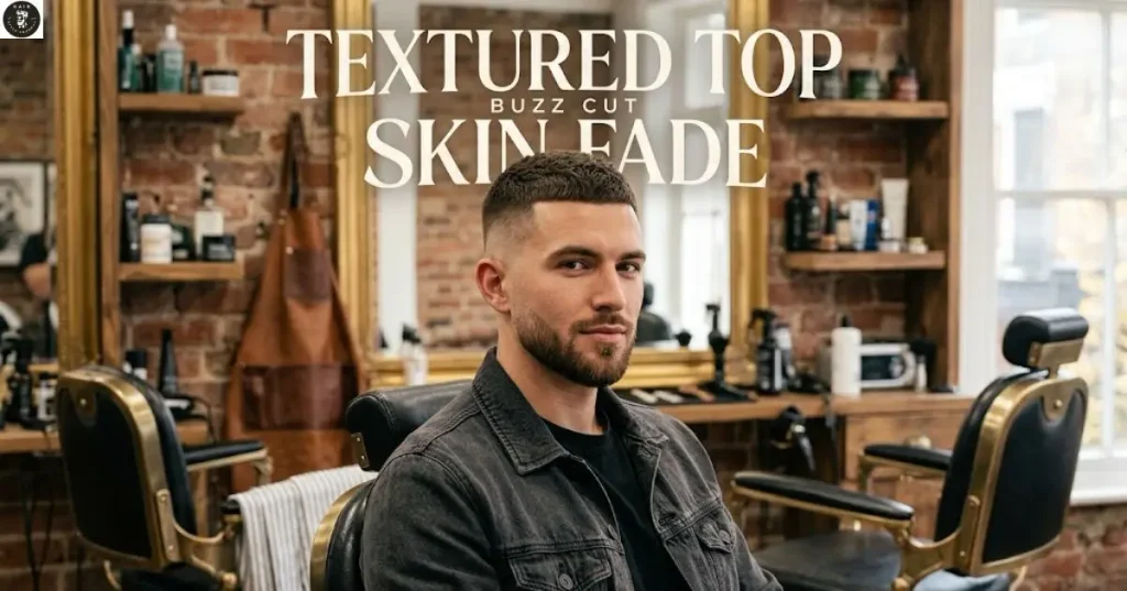 Textured Top Buzz Cut Skin Fade