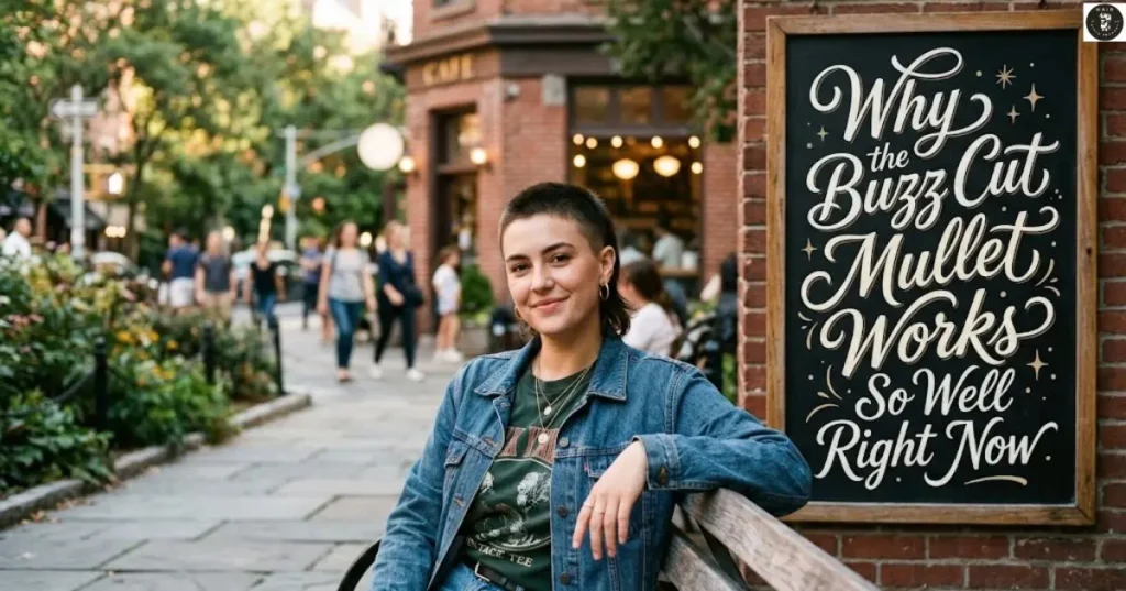 Why the Buzz Cut Mullet Works So Well Right Now