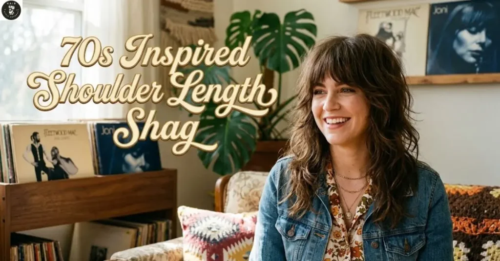 70s-inspired-shoulder-length-shag 70s Inspired Shoulder Length Shag