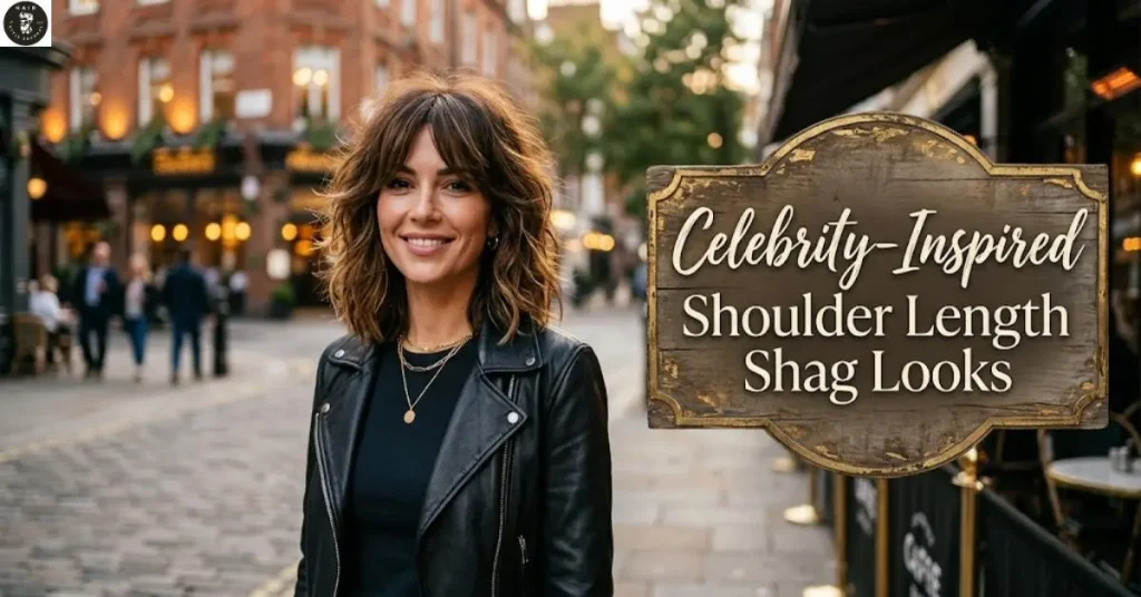 celebrity-inspired-shoulder-length-shag-looks Celebrity-Inspired Shoulder Length Shag Looks