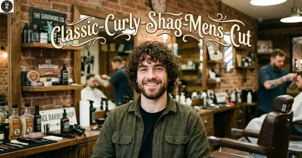 Classic Curly Shag Men's Cut