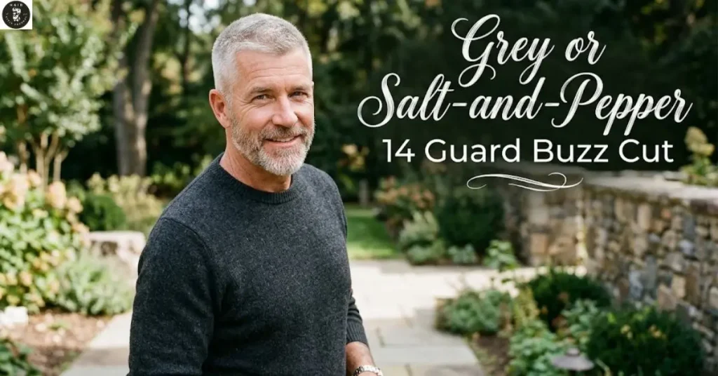 grey-or-salt-and-pepper-14-guard-buzz-cut Grey or Salt-and-Pepper 14 Guard Buzz Cut