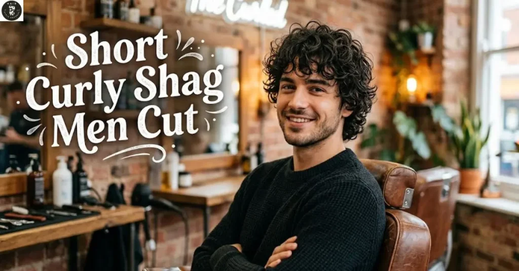  Short Curly Shag Men Cut