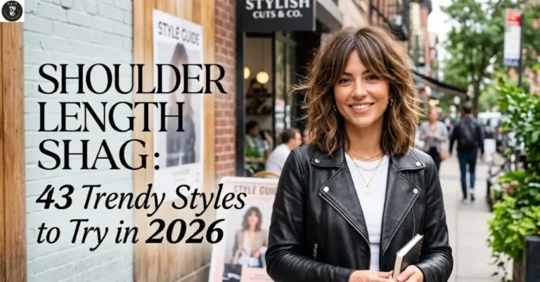 Shoulder Length Shag: 43 Trendy Styles to Try in 2026