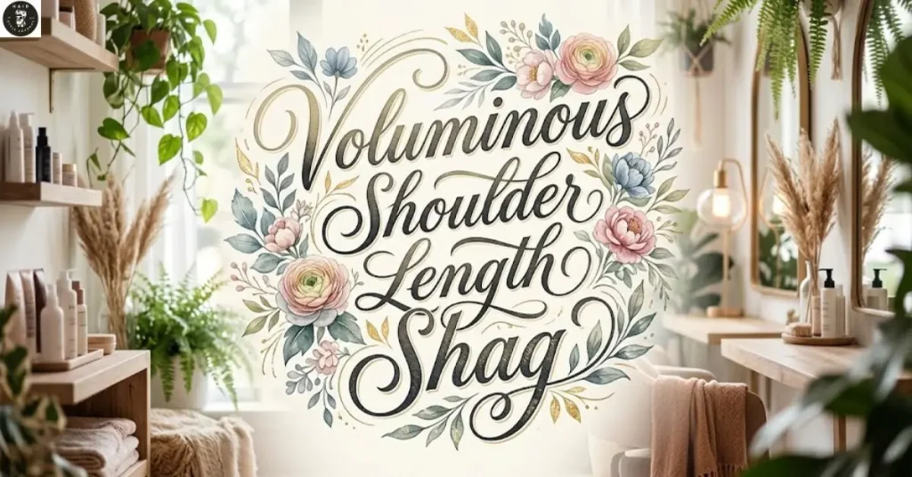 voluminous-shoulder-length-shag Voluminous Shoulder Length Shag
